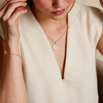 Collier Amai Plaqu&eacute; Or Jaune Oxyde De Zirconium - Colliers avec pierres Femme | Marc Orian