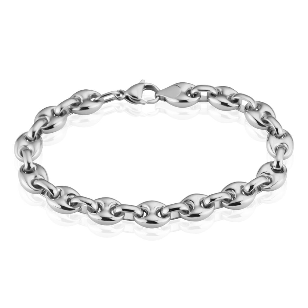 Bracelet Phebus Him Badice Acier Blanc - Bracelets Homme | Marc Orian