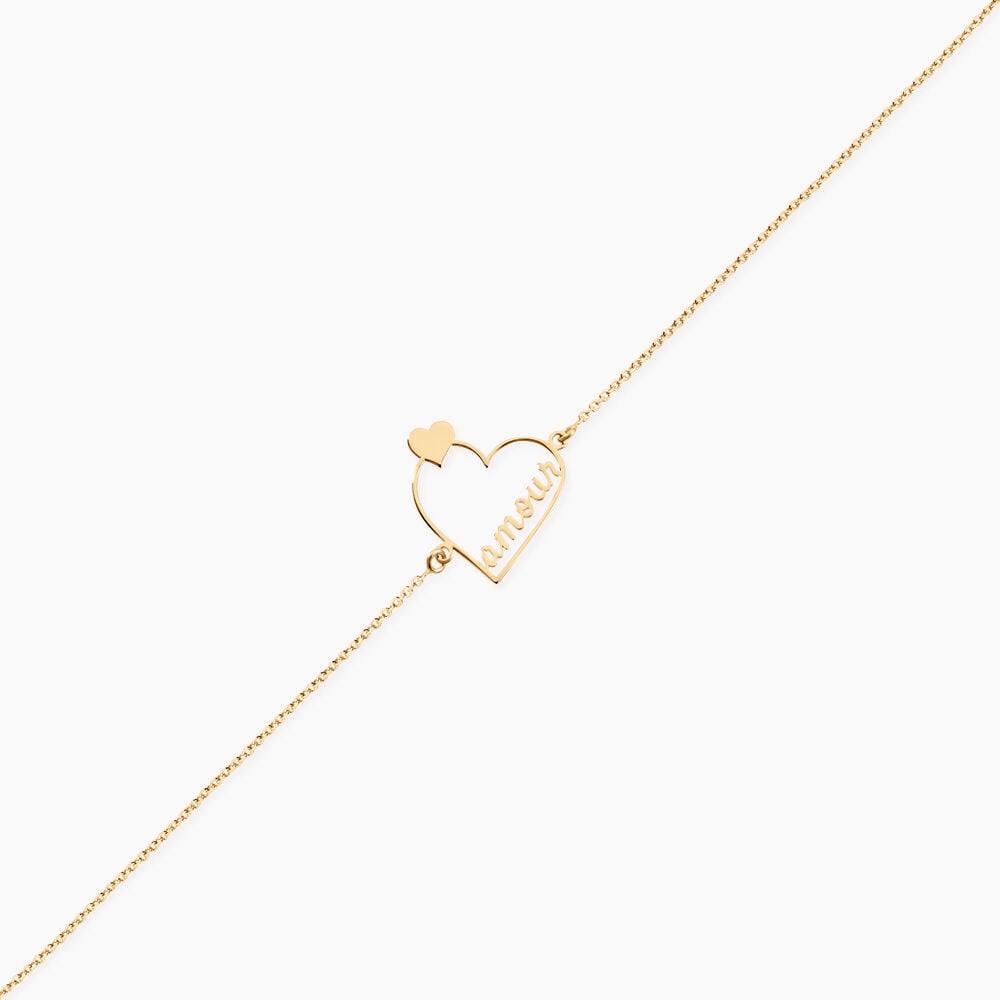 Bracelet Or Jaune Linaire - Bracelets cha&icirc;nes Femme | Marc Orian