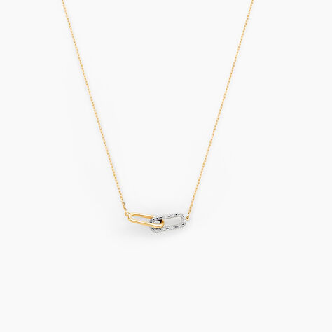 Collier Liaisons Precieuses Or Jaune Diamant - Colliers avec pierres Femme | Marc Orian