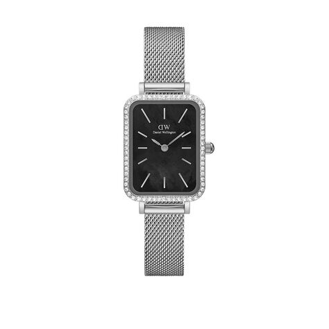 Montre Daniel Wellington Quadro Nacre Noire - Montres étanches Femme | Marc Orian