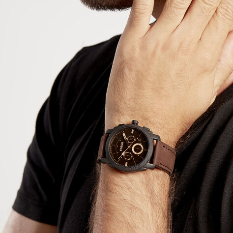 Montre Fossil Machine Marron - Montres classiques Homme | Marc Orian