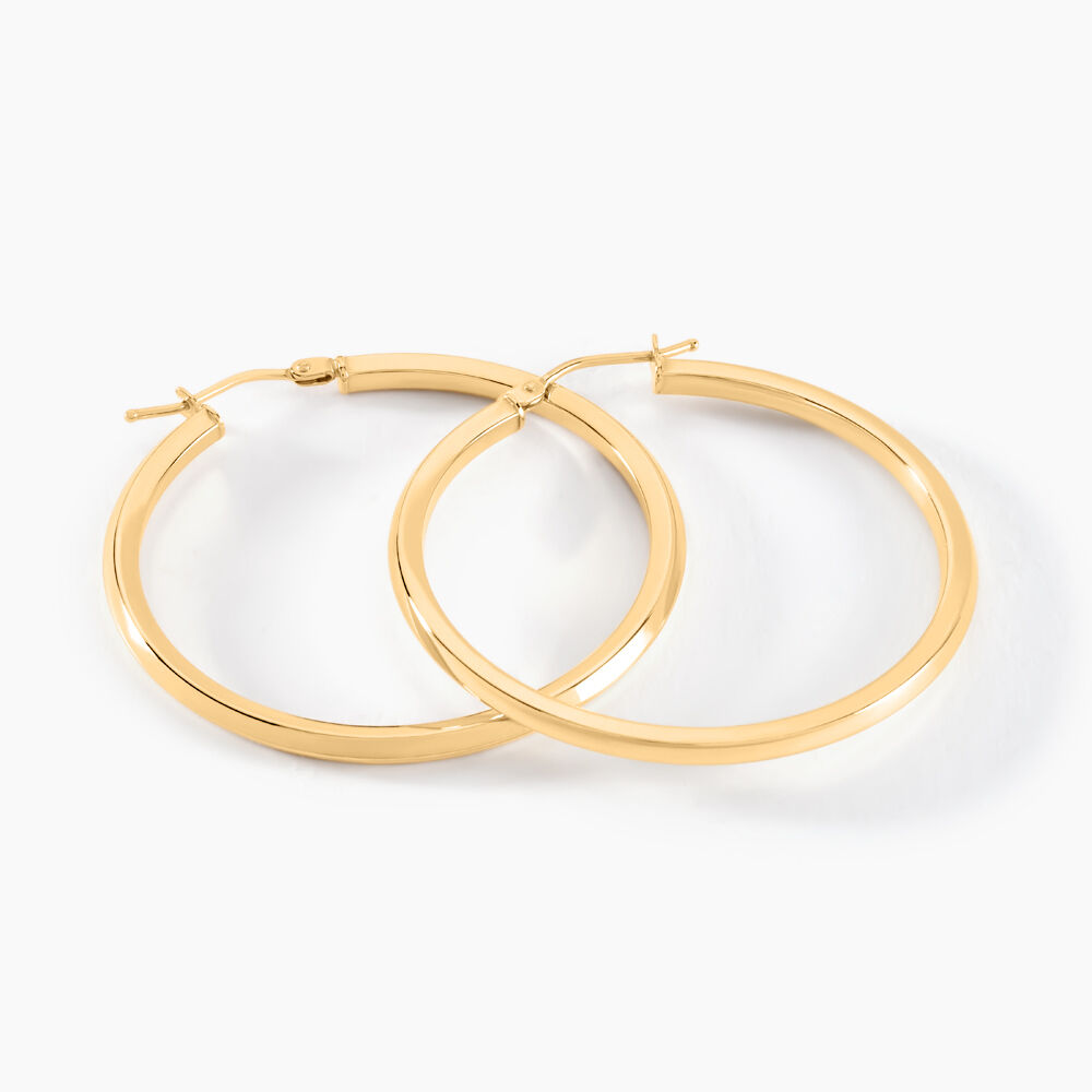 Cr&eacute;oles Ilana Or Jaune - Cr&eacute;oles Femme | Marc Orian