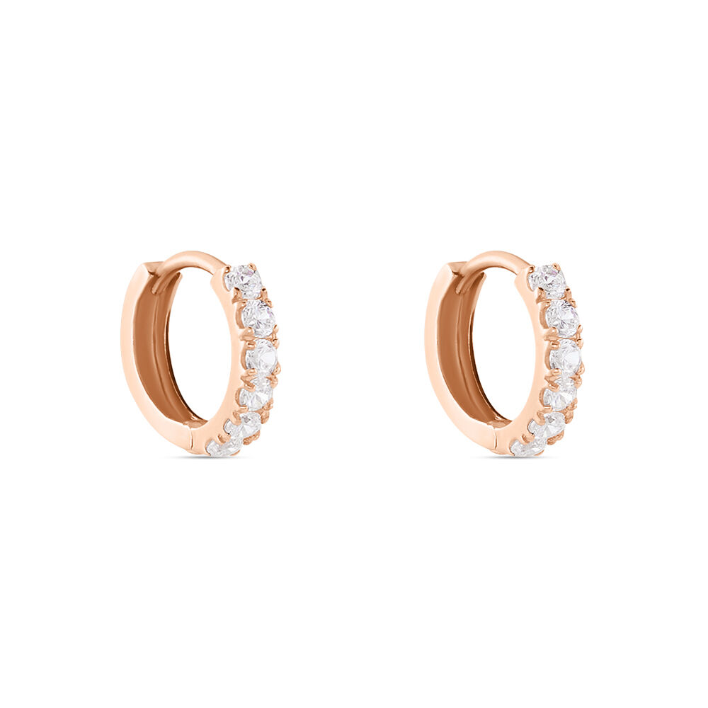 Créoles Or Rose Andgelina Oxyde - Créoles Femme | Marc Orian