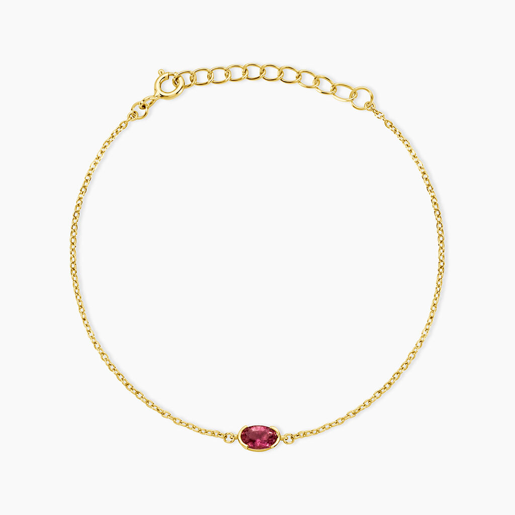 Bracelet Poem Argent Jaune Tourmaline - Bracelets fantaisie Femme | Marc Orian