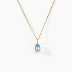 Collier Goutte Or Jaune Topaze - Colliers Femme | Marc Orian