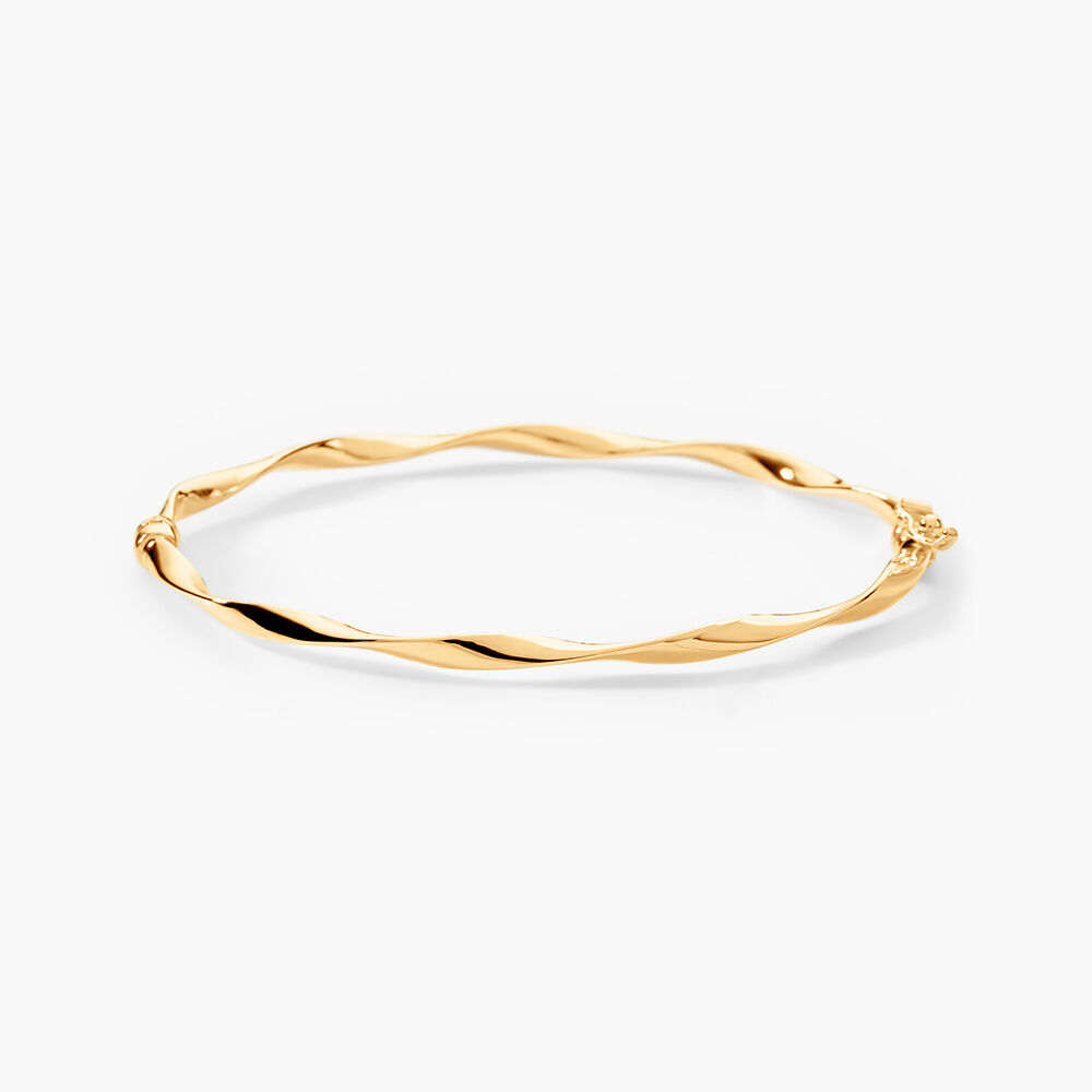Bracelet Jonc Anaisaae Torsade Or Jaune - Bracelets joncs Femme | Marc Orian
