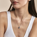 Collier Perez 2 Argent Blanc Oxyde De Zirconium - Colliers solitaires Femme | Marc Orian