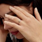 Bague Dream Or Blanc Diamant - Solitaires Femme | Marc Orian