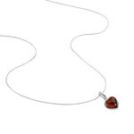 Collier Argent Blanc Karyl Ambre - Colliers avec pierres Femme | Marc Orian