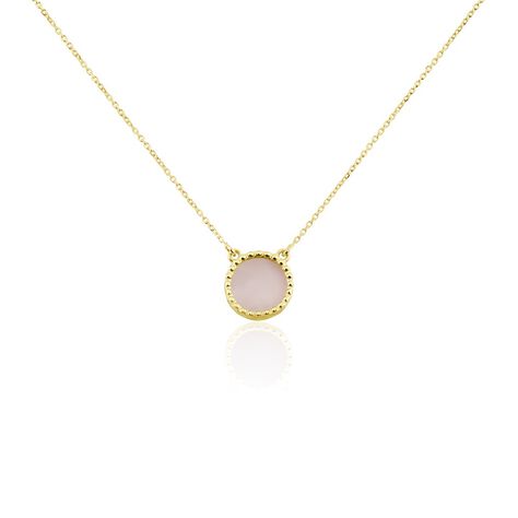Collier Heida Or Jaune Calcédoine - Colliers avec pierres Femme | Marc Orian