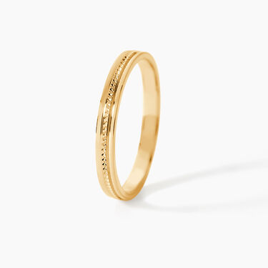 Alliance Perlee Or Jaune