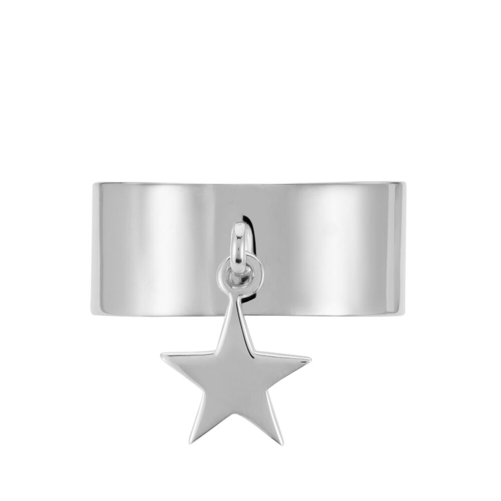 Bague Vaihere Argent Blanc - Bagues grosses Femme | Marc Orian