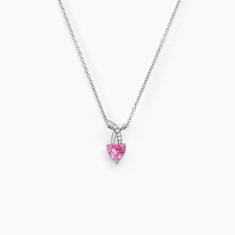 Collier Argent Blanc Avalon Oxyde De Zirconium - Colliers avec pierres Femme | Marc Orian