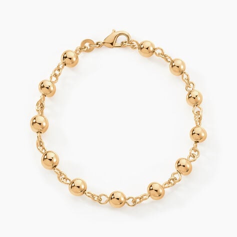 Bracelet Viperine Plaqu&eacute; Or Jaune - Bracelets fantaisie Femme | Marc Orian