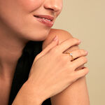 Bague Poem Argent Jaune Topaze Oxyde De Zirconium - Bagues pierres fines Femme | Marc Orian