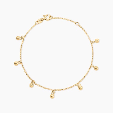 Bracelet Bethanie Argent Dor&eacute; A L'Or 750/1000 - Bracelets cha&icirc;nes Femme | Marc Orian