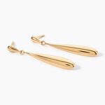 Boucles D'Oreilles Pendantes Imma Plaqu&eacute; Or Jaune - Pendantes Femme | Marc Orian