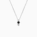 Collier Maymana Argent Blanc Oxyde De Zirconium - Colliers avec pierres Femme | Marc Orian