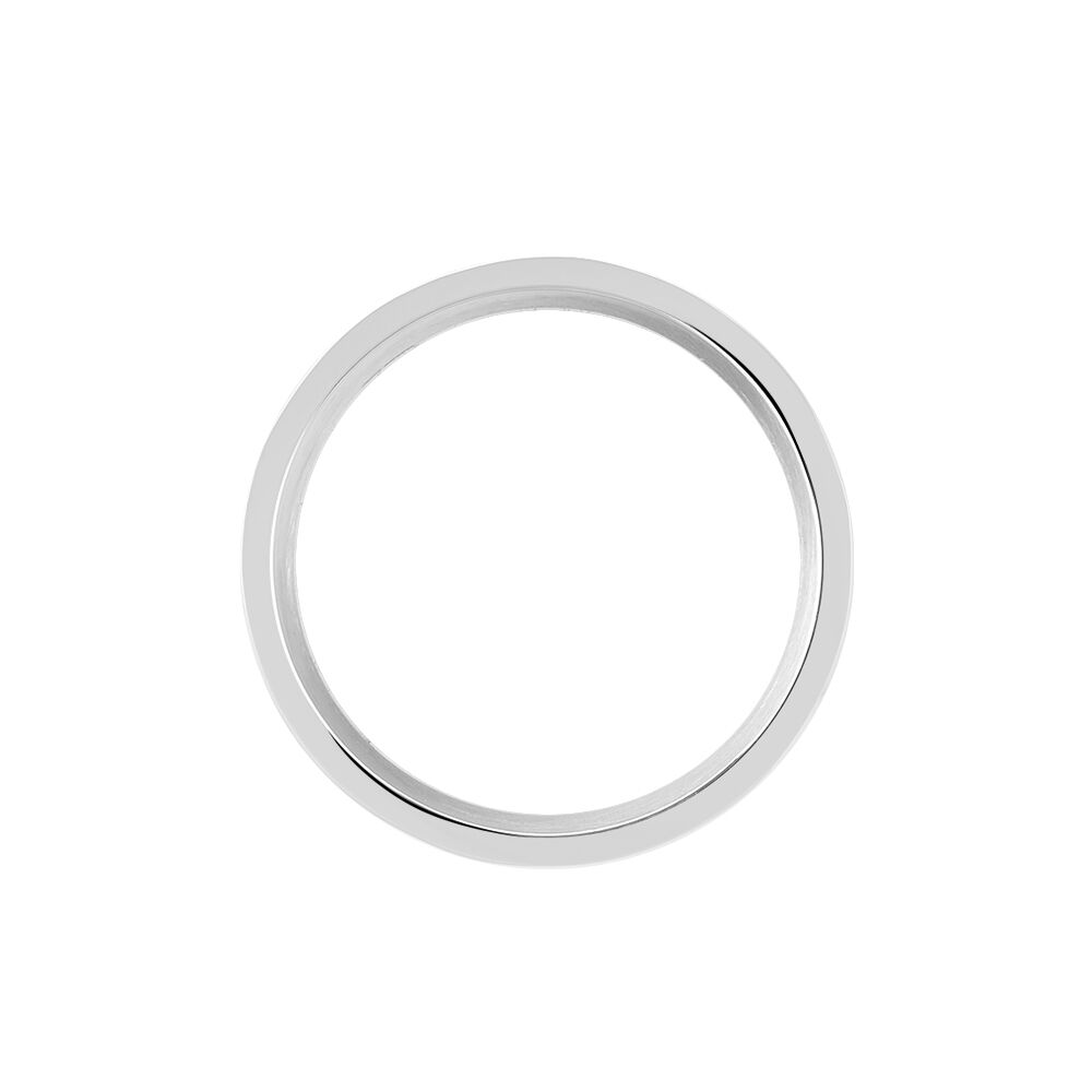 Bague Charazad Acier Blanc - Bijoux fantaisie Homme | Marc Orian