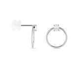 Cr&eacute;oles Kip Or Blanc Oxyde De Zirconium - Cr&eacute;oles Femme | Marc Orian