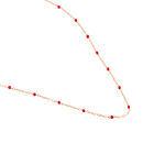 Collier Molly Argent Rose - Colliers fantaisie Femme | Marc Orian