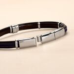Bracelet Jourdan Cuir Noir - Bracelets cuir Homme | Marc Orian