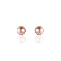 Boucles D'oreilles Puces Ursulina Or Jaune Perle De Culture - Clous d'oreilles Femme | Marc Orian