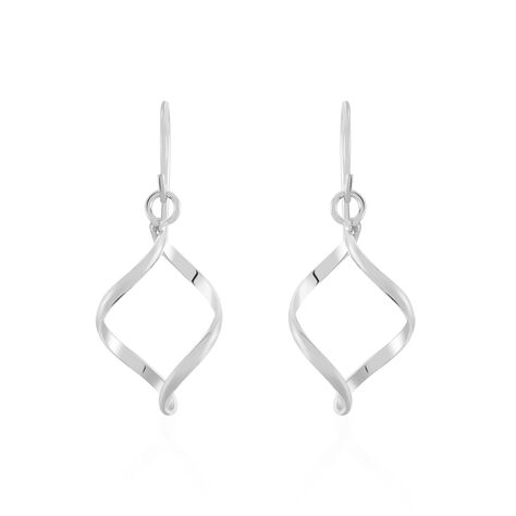 Boucles D'oreilles Pendantes Louison Argent Blanc - Boucles d'oreilles Pendantes Femme | Marc Orian
