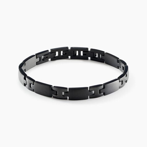 Bracelet Josua Acier Noir - Bracelets cha&icirc;nes Homme | Marc Orian
