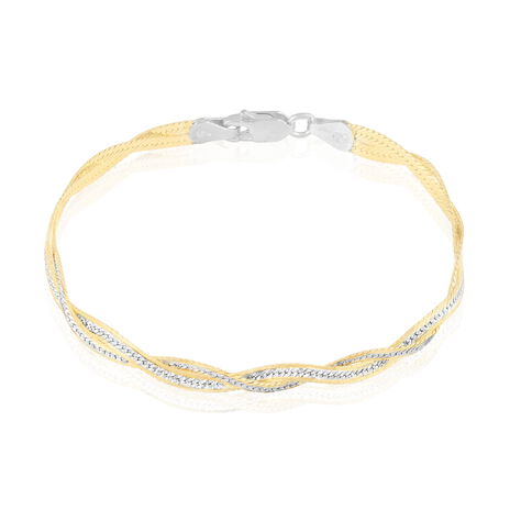 Bracelet Anaiz Argent Bicolore - Bracelets fantaisie Femme | Marc Orian