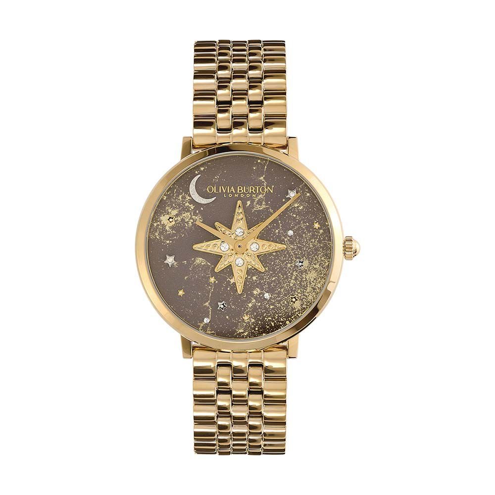 Montre Olivia Burton Celestial Nova Marron - Montres étanches Femme | Marc Orian