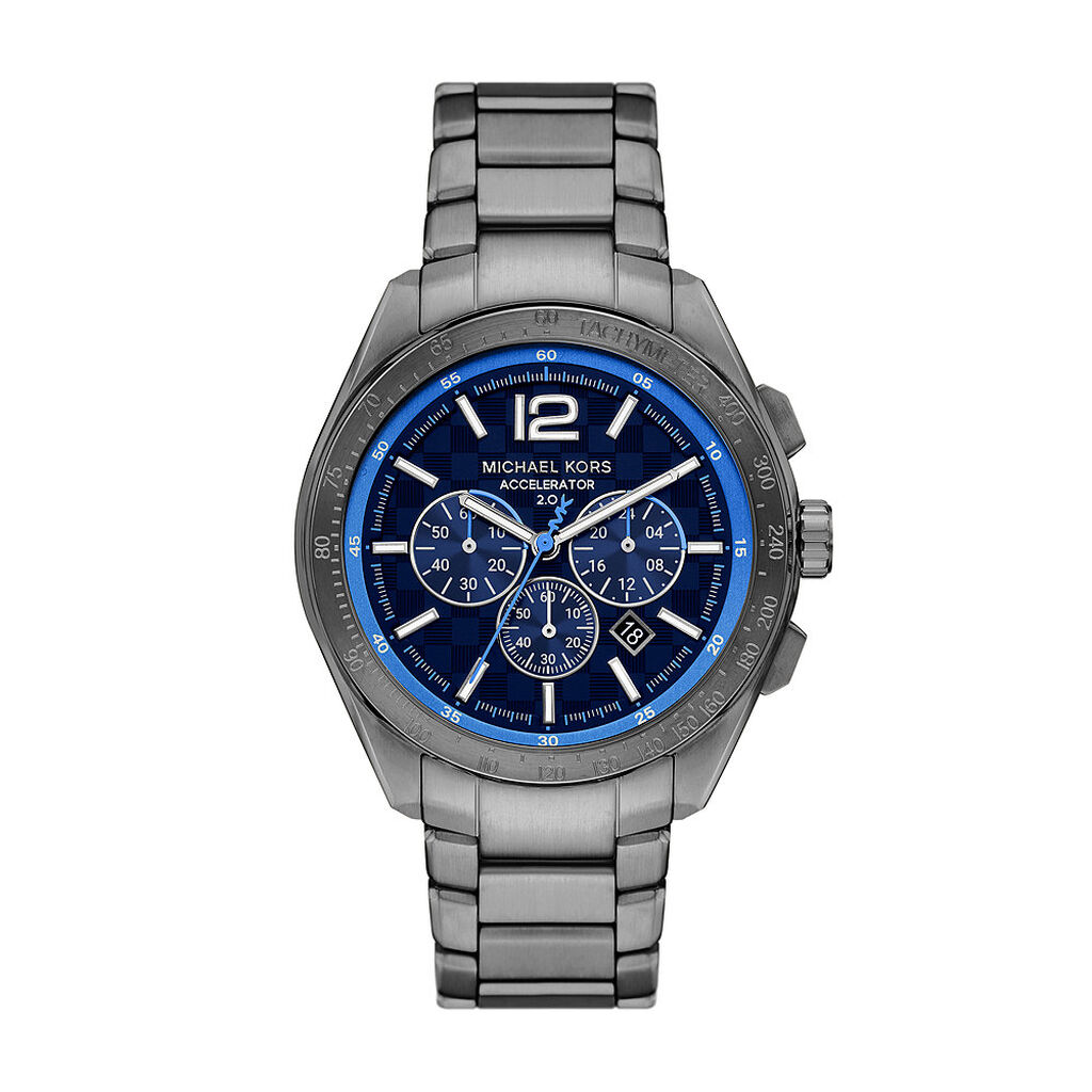 Montre Michael Kors Accelerator 2.0 Bleu - Montres étanches Homme | Marc Orian
