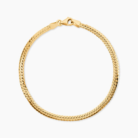 Bracelet Or Jaune Izel Maille Anglaise - Bracelets mailles Femme | Marc Orian