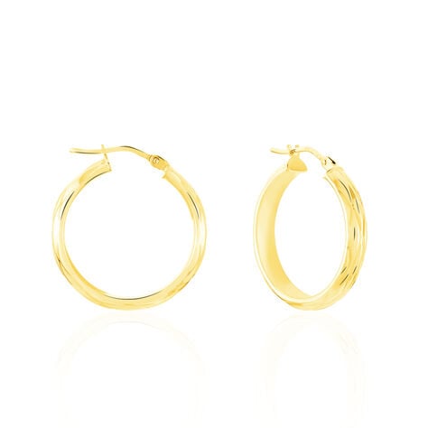 Cr&eacute;oles Antiope Or Jaune - Cr&eacute;oles Femme | Marc Orian