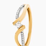Bague Orianna Or Jaune Diamant - Parures de mariage Femme | Marc Orian