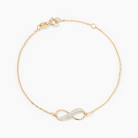 Bracelet Leanne Or Jaune - Bracelets cha&icirc;nes Femme | Marc Orian