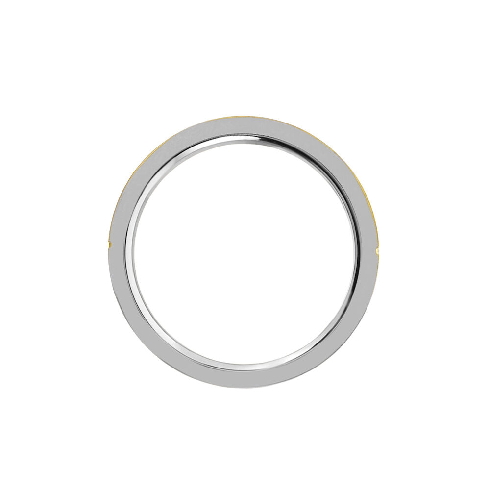 Bague Phebus Him Acier Bicolore - Bijoux fantaisie Homme | Marc Orian