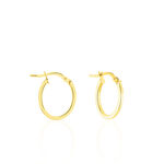 Cr&eacute;oles Telya Or Jaune - Cr&eacute;oles Femme | Marc Orian