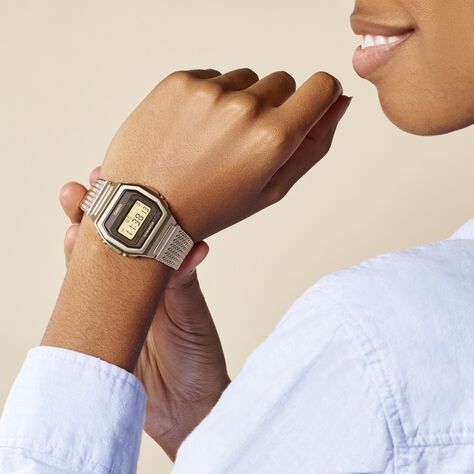 Montre Casio Collection Vintage Champagne - Montres Famille | Marc Orian