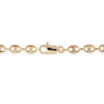 Bracelet William Plaqu&eacute; Or Jaune - Bracelets mailles Femme | Marc Orian
