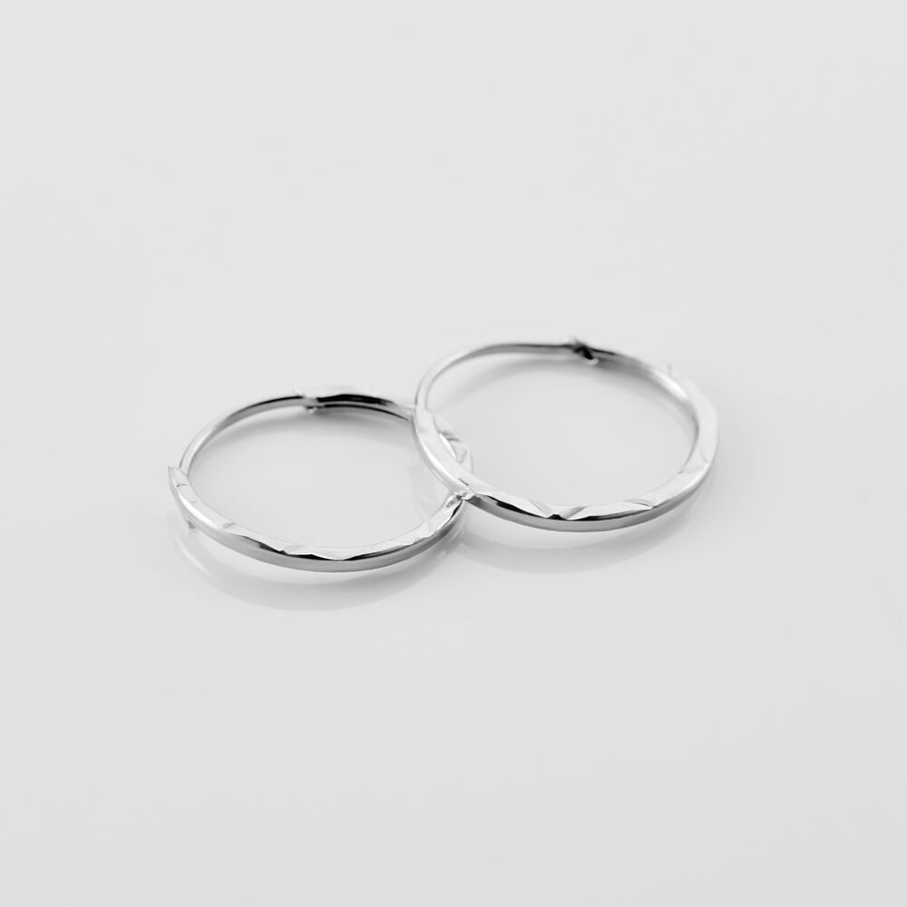 Créoles Valerina Or Blanc - Créoles Femme | Marc Orian