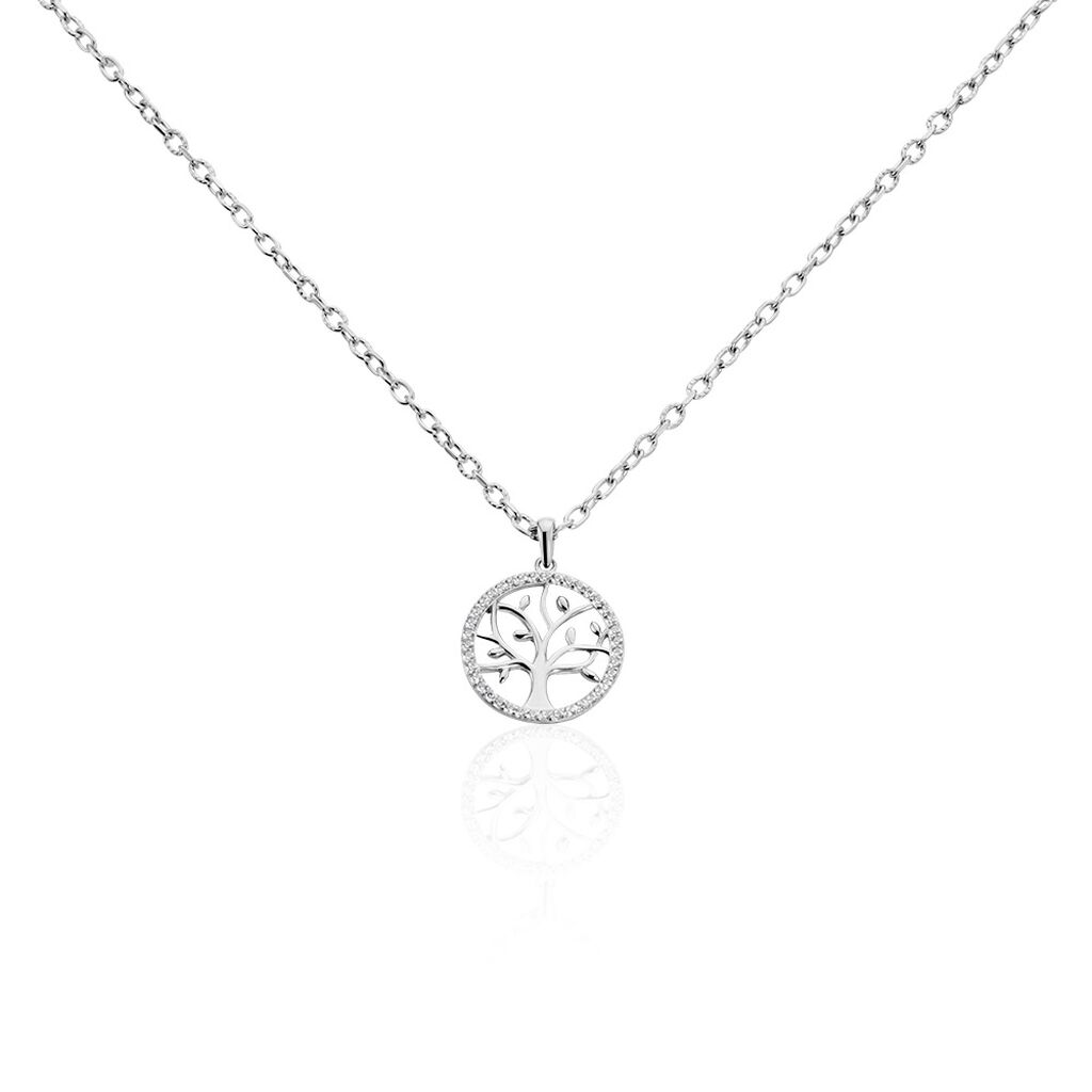 Collier Argent Urcisse Oxydes De Zirconium - Colliers avec pierres Femme | Marc Orian