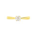 Bague Solitaire Vicoeuria Or Jaune Diamant Synthétique - Solitaires Femme | Marc Orian