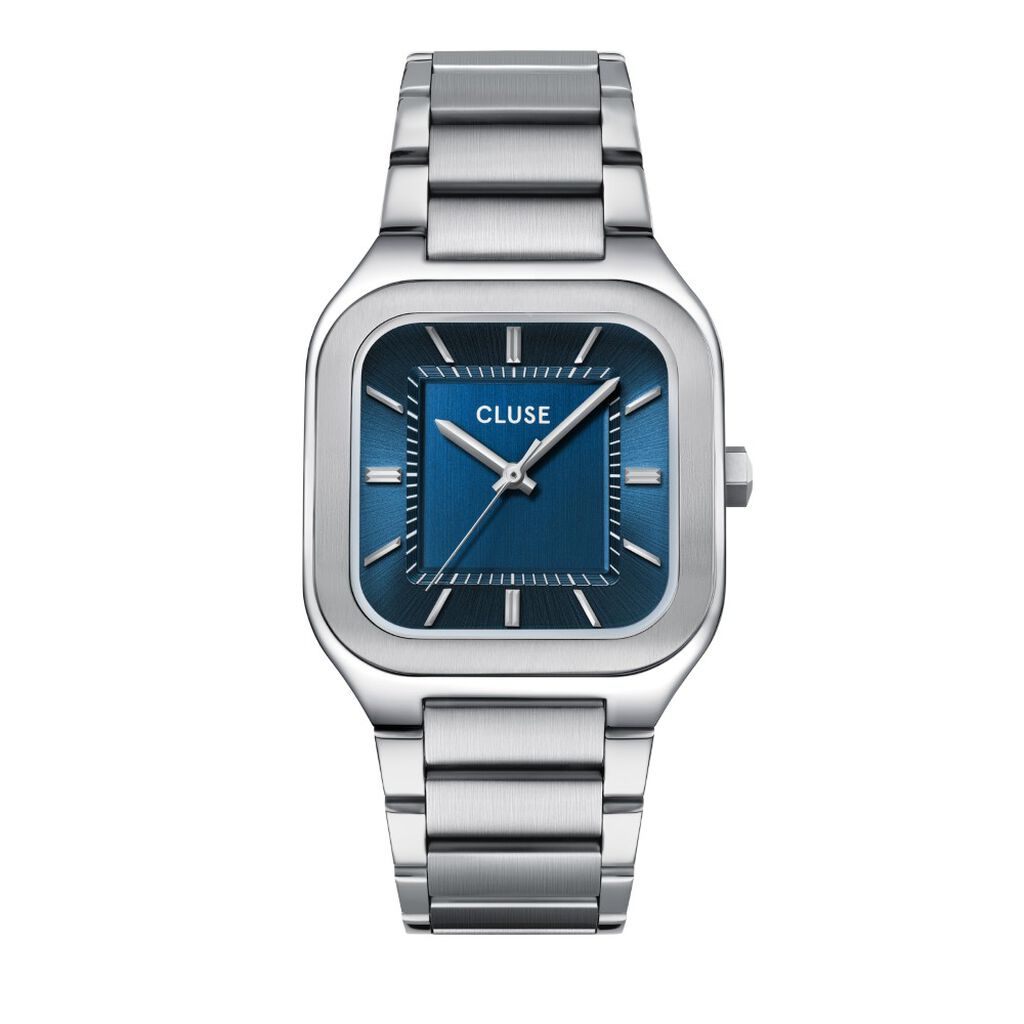 Montre Cluse Quadrus Bleu - Montres &eacute;tanches Homme | Marc Orian