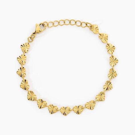 Bracelet Calliandra Acier Jaune - Bracelets cha&icirc;nes Femme | Marc Orian