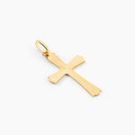 Pendentif Benny Croix Ciselee Or Jaune - Pendentifs Famille | Marc Orian
