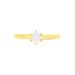 Bague Solitaire Niva Or Jaune Diamant - Solitaires Femme | Marc Orian