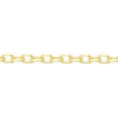 Chaîne Igoa Maille Forçat Diamantee Or Jaune - Chaines Enfant | Marc Orian