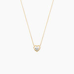 Collier Or Jaune Lenaick Oxyde De Zirconium - Colliers avec pierres Femme | Marc Orian